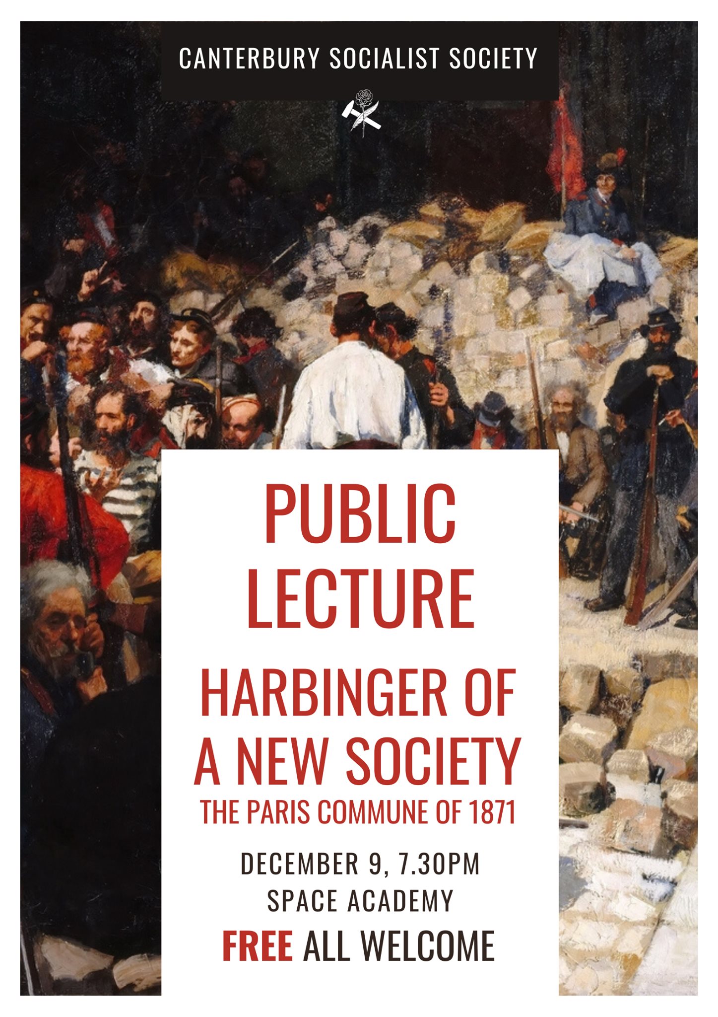 CSS Public Lecture – Harbinger of a New Society: The Paris Commune of 1871