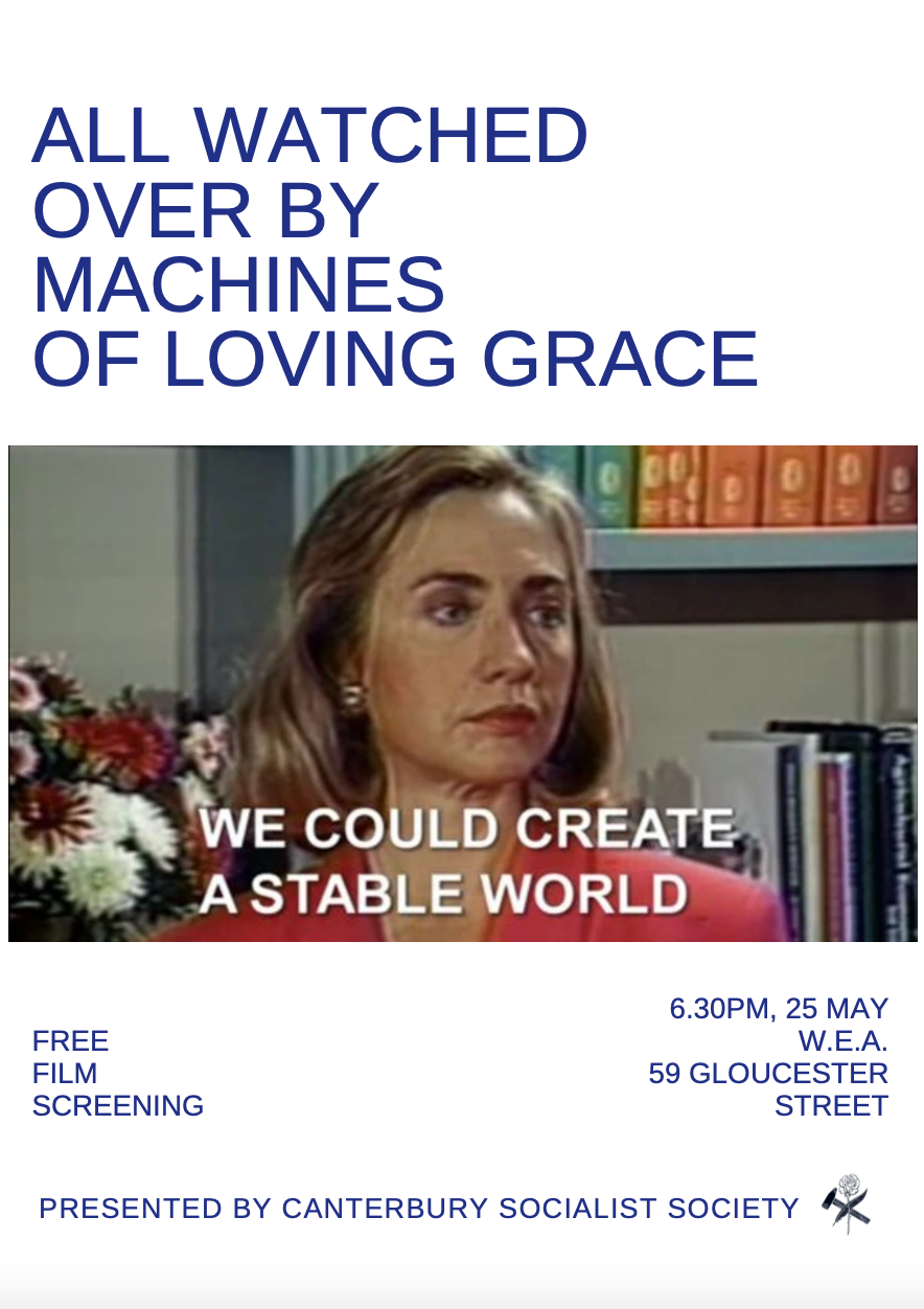 Film screening – All Watched Over by Machines of Loving Grace