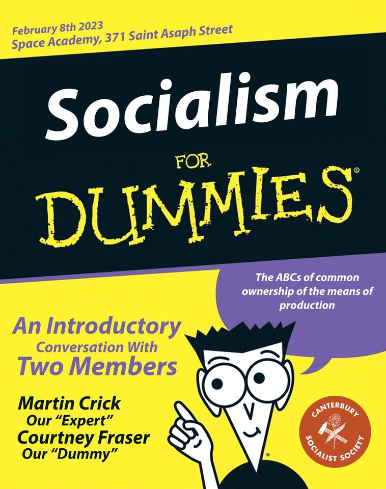 CSS Public Lecture: “Socialism for Dummies”